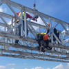 Modern Society High Performance Prefabricated Pedestrian Temporary Bridge Steel Bridge