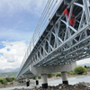 Modern Society High Quality Prefabricated Pedestrian Steel Bridge