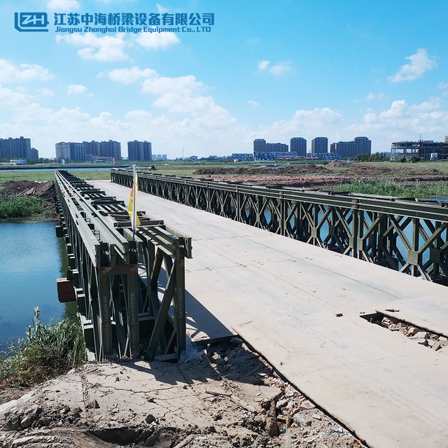 Manufacture Double Row Double Layer Reinforced Bailey Bridge 