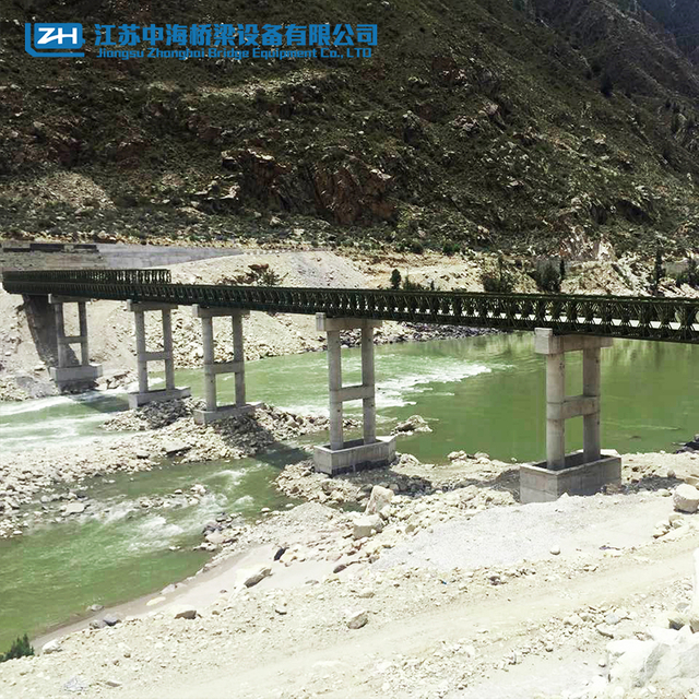 Prefabricated Steel Truss Bridge for Heavy Traffic