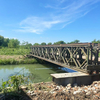 Customized Steel Structure Bailey Bridge Prefabricated Pedestrian Steel Truss Bridge