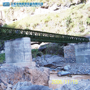 Modern Society High Performance Prefabricated Pedestrian Temporary Bridge Steel Bridge