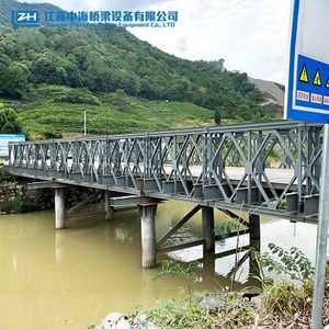 Modern Design Prefabricated Steel Bailey Bridge Steel Bridge