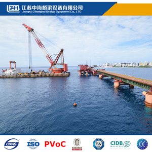 High Performance Single RowSingle Layer Reinforced Steel Bailey Bridge