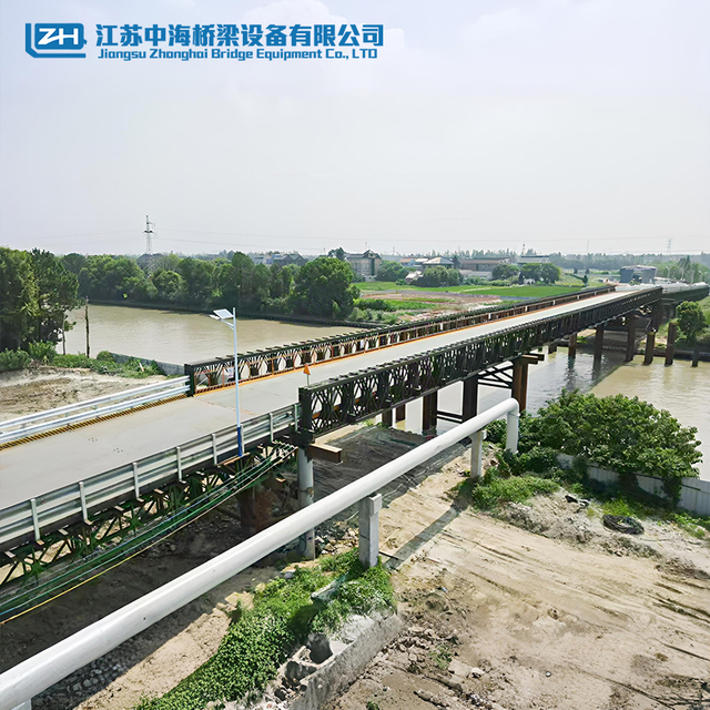 Modern Society High Performance Prefabricated Pedestrian Temporary Bridge Steel Bridge