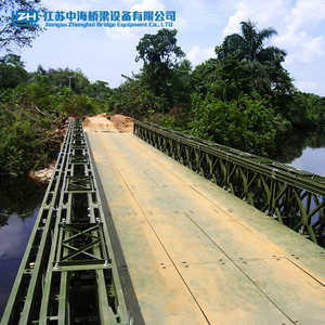 Steel Bridge Metal Bailey Bridges for Sale Triangle Truss Series Steel Structure Bridge Durable